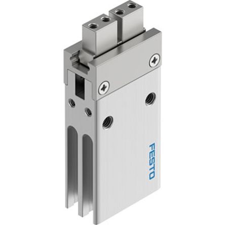 Festo 2 Finger Double Action Pneumatic Gripper, DHPC-6-A-NC-S-2, Parallel Gripping Type [DHPC-6-A-NC-S-2]; 342-079