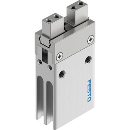 Festo 2 Finger Double Action Pneumatic Gripper, DHPC-6-A-S-2, Parallel Gripping Type [DHPC-6-A-S-2]; 342-081