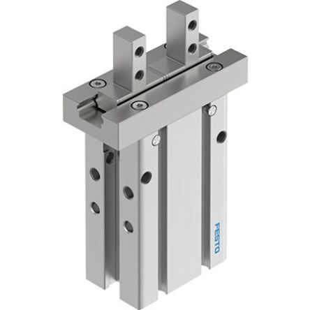 Festo 2 Finger Double Action Pneumatic Gripper, DHPC-L-16-A-NC-S-1, Parallel Gripping Type [DHPC-L-16-A-NC-S-1]; 342-087