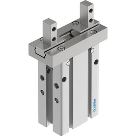 Festo 2 Finger Double Action Pneumatic Gripper, DHPC-L-16-A-NO-S-1, Parallel Gripping Type [DHPC-L-16-A-NO-S-1]; 342-088