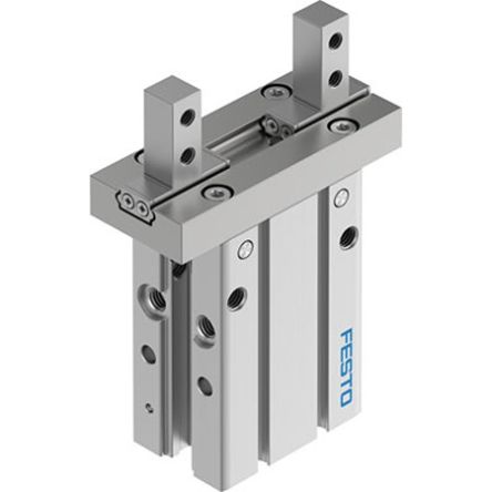 Festo 2 Finger Double Action Pneumatic Gripper, DHPC-L-20-A-B-1, Parallel Gripping Type [DHPC-L-20-A-B-1]; 342-091