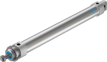 Festo Pneumatic Piston Rod Cylinder - DSNU-40-300-PPS-A, 40mm Bore, 300mm Stroke, DSNU Series, Double Acting [DSNU-40-300-PPS-A]; 342-099