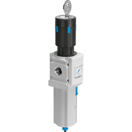 Festo MS6 Filter Regulator, 40μm, G 3/8, Manual, 20 bar, MS6-LFR-3/8-D7-E-R-M-E11 [MS6-LFR-3/8-D7-E-R-M-E11]; 342-160