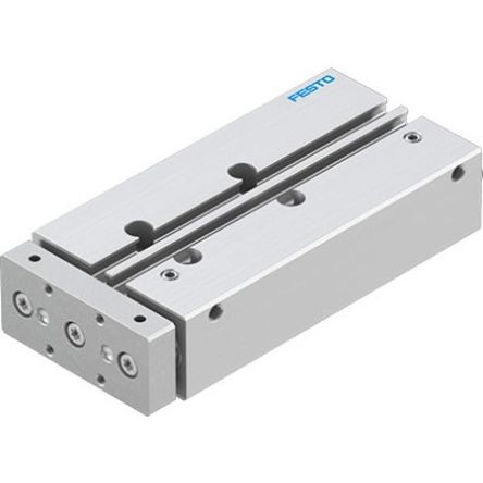 Festo Pneumatic Guided Cylinder - DFM-12-80-P-A-GF-F1A, 12mm Bore, 80mm Stroke, DFM Series, Double Acting [DFM-12-80-P-A-GF-F1A]; 342-210