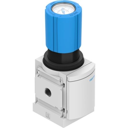 Festo G 1/4 Regulator -, 1/4in, 14bar max. input, MS4-LR-1/4-D7-VS-DM2 [MS4-LR-1/4-D7-VS-DM2]; 342-274