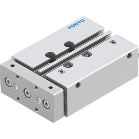 Festo Pneumatic Guided Cylinder - DFM-12-40-P-A-GF-F1A, 12mm Bore, 40mm Stroke, DFM Series, Double Acting [DFM-12-40-P-A-GF-F1A]; 342-293