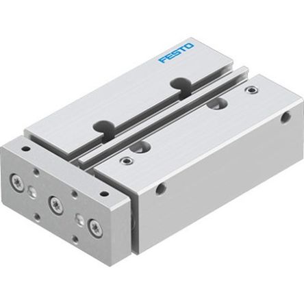Festo Pneumatic Guided Cylinder - DFM-12-50-P-A-KF-F1A, 12mm Bore, 50mm Stroke, DFM Series, Double Acting [DFM-12-50-P-A-KF-F1A]; 342-295