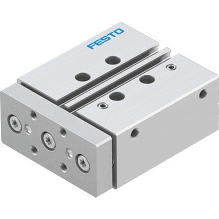 Festo Pneumatic Guided Cylinder - DFM-16-30-P-A-GF-F1A, 16mm Bore, 30mm Stroke, DFM Series, Double Acting [DFM-16-30-P-A-GF-F1A]; 342-303