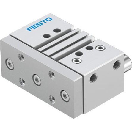Festo Pneumatic Guided Cylinder - DFM-50-25-P-A-GF-F1A, 50mm Bore, 25mm Stroke, DFM Series, Double Acting [DFM-50-25-P-A-GF-F1A]; 342-315