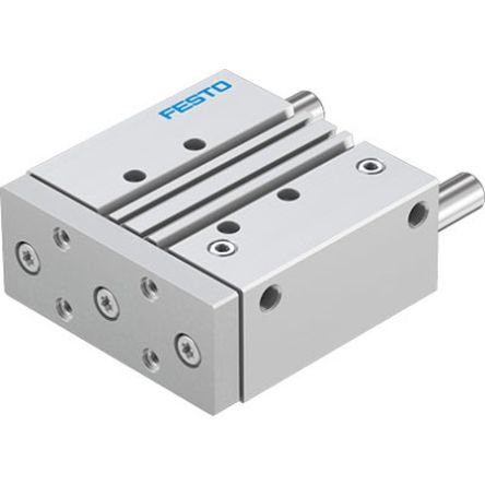Festo Pneumatic Guided Cylinder - DFM-50-80-P-A-KF-F1A, 50mm Bore, 80mm Stroke, DFM Series, Double Acting [DFM-50-80-P-A-KF-F1A]; 342-319