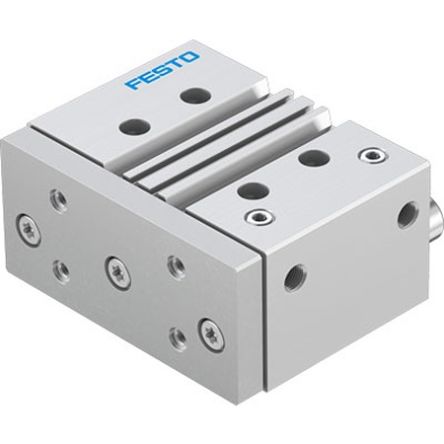 Festo Pneumatic Guided Cylinder - DFM-63-50-P-A-GF-F1A, 63mm Bore, 50mm Stroke, DFM Series, Double Acting [DFM-63-50-P-A-GF-F1A]; 342-321