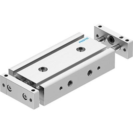 Festo Pneumatic Guided Cylinder - DGTZ-GF-6-10-J-T-P-A, 6mm Bore, 10mm Stroke, DGTZ Series, Double Acting [DGTZ-GF-6-10-J-T-P-A]; 342-371