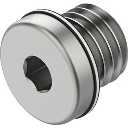 Festo G 1/8 Male Steel Blanking Plug [B-1/8-F1A]; 342-433