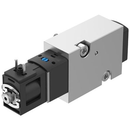 Festo Two Directional Flow Pneumatic Solenoid Valve - Electrical G 1/8 VSNC Series 24V [VSNC-FK-M32C-RD-G18-1C1-S]; 342-527