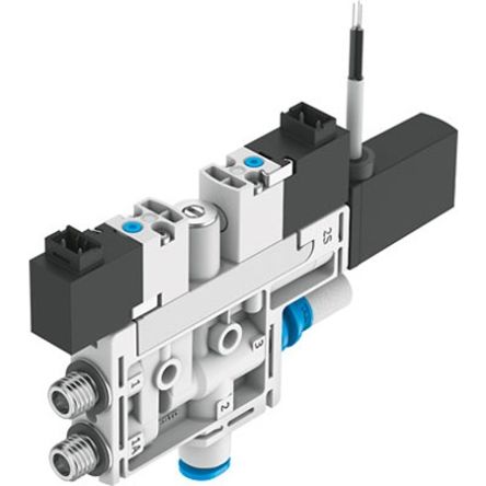 Festo Vacuum Generator, 0.45mm nozzle , 4.4bar 4L/min, OVEL series [OVEL-5-H-10-P-VQ4-UC-C-A-V1PNLK-H3]; 342-603