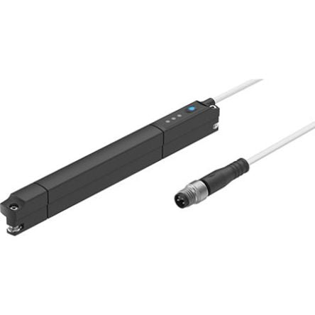 Festo Transmitter Pneumatic Cylinder Sensor, IP65, IP68, 15 → 30V dc, Manual Operation, SDAT, with LED [SDAT-MHS-M125-1L-SV-E-0.3-M8]; 342-624