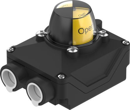Festo Switch Pneumatic Switch, SRBK Series, 0 → 175V dc [SRBK-CA5-YR90-R-2A-1W-C2]; 342-661