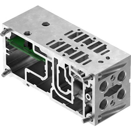 Festo VABV series Sub Base, VABV-S4-1HS-G14-CB-2T1 [VABV-S4-1HS-G14-CB-2T1]; 342-671