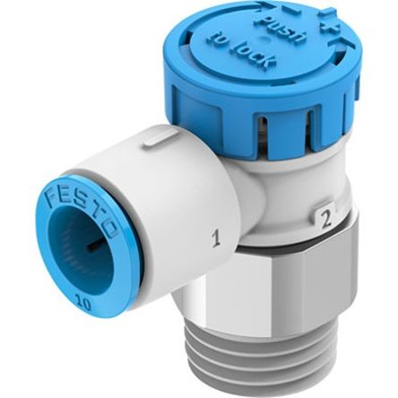 Festo Manual Pneumatic Relay Pneumatic Manual Control Valve VFOE Series, R 3/8, 8-Marin, VFOE-LE-T-R38-Q10-F1A [VFOE-LE-T-R38-Q10-F1A]; 342-722