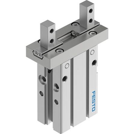 Festo 2 Finger Double Action Pneumatic Gripper, DHPC-L-20-A-NO-S-1, Parallel Gripping Type [DHPC-L-20-A-NO-S-1]; 342-772