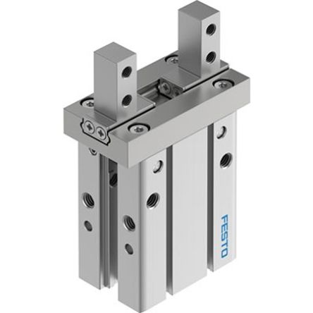 Festo 2 Finger Double Action Pneumatic Gripper, DHPC-L-25-A-B-1, Parallel Gripping Type [DHPC-L-25-A-B-1]; 342-775