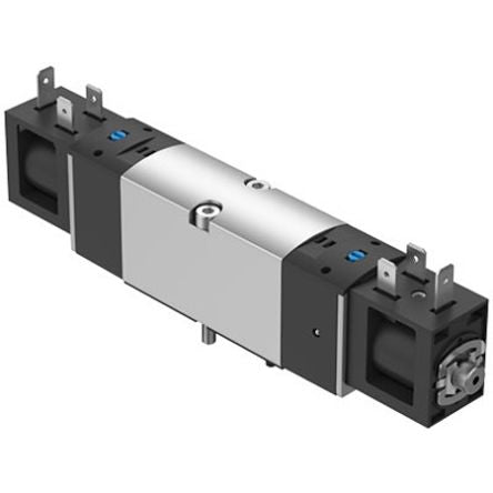 Festo Three Directional Flow Pneumatic Solenoid Valve - Electrical VSVA Series 24V [VSVA-BK-P53E-D-A1-1B2]; 342-807