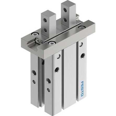 Festo 2 Finger Double Action Pneumatic Gripper, DHPC-25-A-S-2, Parallel Gripping Type [DHPC-25-A-S-2]; 342-829