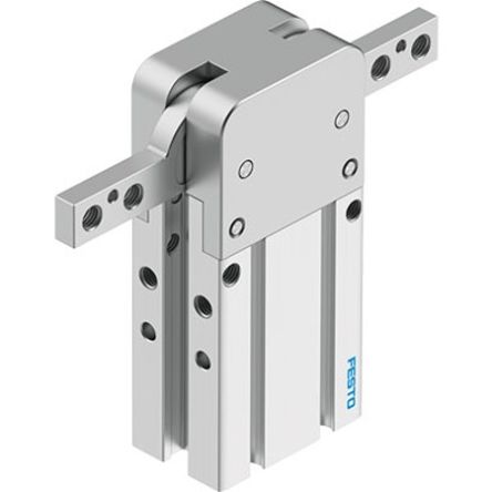 Festo 2 Finger Double Action Pneumatic Gripper, DHRC-16-A-S-NO, Radial Gripping Type [DHRC-16-A-S-NO]; 342-863