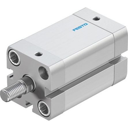 Festo Pneumatic Compact Cylinder - ADN-25-35-A-PPS-A, 25mm Bore, 35mm Stroke, ADN Series, Double Acting [ADN-25-35-A-PPS-A]; 342-928
