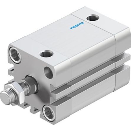 Festo Pneumatic Compact Cylinder - ADN-32-35-A-PPS-A, 32mm Bore, 35mm Stroke, ADN Series, Double Acting [ADN-32-35-A-PPS-A]; 342-934