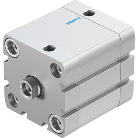 Festo Pneumatic Compact Cylinder - ADN-50-35-I-P-A, 50mm Bore, 35mm Stroke, ADN Series, Double Acting [ADN-50-35-I-P-A]; 342-940