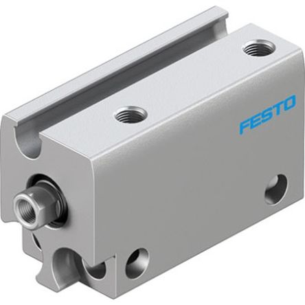Festo Pneumatic Compact Cylinder - ADN-S-6-10-I-A-F1A, 6mm Bore, 10mm Stroke, ADN Series, Double Acting [ADN-S-6-10-I-A-F1A]; 342-954