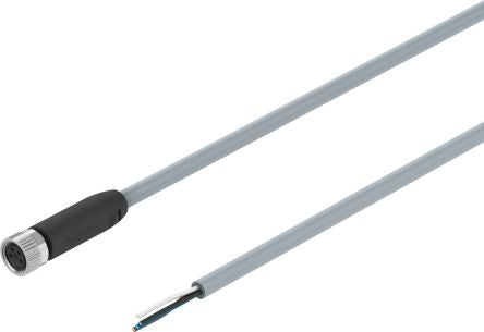 Festo Straight Male M8 to Unterminated Actuator/Sensor Cable, 10m [NEBA-M8G4-U-10-N-LE4]; 343-239