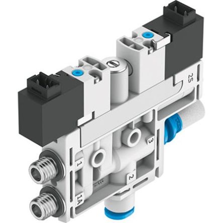 Festo Vacuum Generator, 0.45mm nozzle , 4.4bar 4L/min, OVEL series [OVEL-5-H-10-P-VQ4-UC-C-A-H3]; 343-248