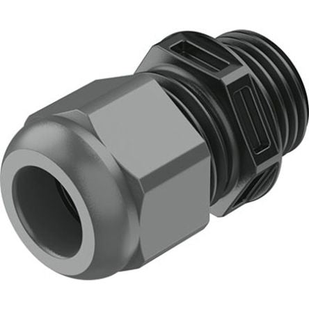 Festo Connector, NETC Series, For Use With Pneumatic Sensor & Switch [NETC-M20-PBK-T14]; 343-393
