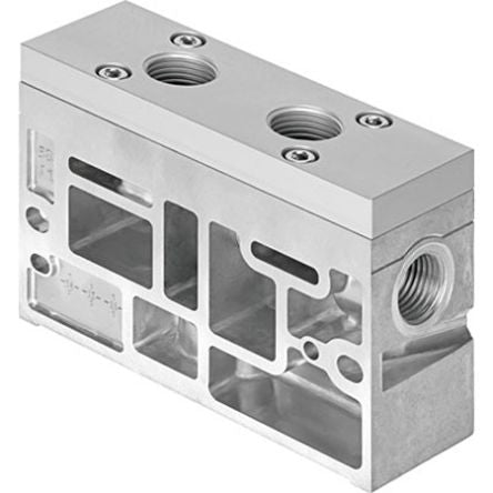 Festo VABF Supply Plate, VABF-S1-1-P1A11-G12 [VABF-S1-1-P1A11-G12]; 343-475