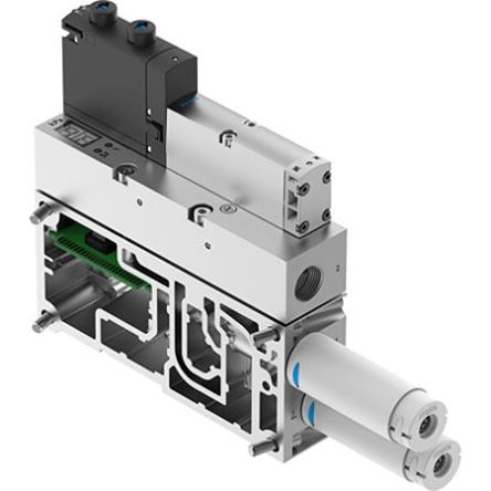 Festo Vacuum Generator, 2mm nozzle , 4bar 99L/min, VABF series [VABF-S4-2-V2B1-G38-CB-VH-20-A]; 343-478