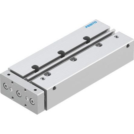 Festo Pneumatic Guided Cylinder - DFM-12-100-P-A-KF-F1A, 12mm Bore, 100mm Stroke, DFM Series, Double Acting [DFM-12-100-P-A-KF-F1A]; 343-560