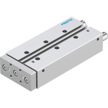 Festo Pneumatic Guided Cylinder - DFM-16-100-P-A-GF-F1A, 16mm Bore, 100mm Stroke, DFM Series, Double Acting [DFM-16-100-P-A-GF-F1A]; 343-566