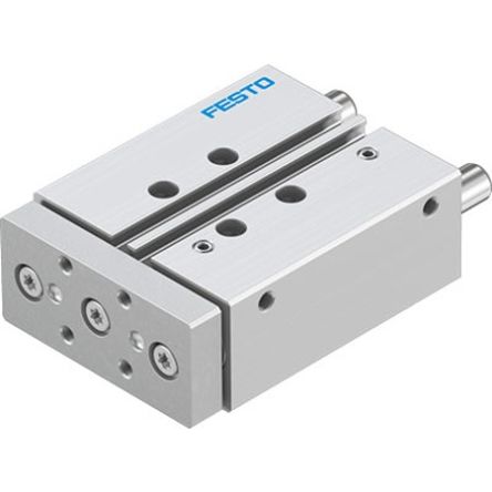 Festo Pneumatic Guided Cylinder - DFM-16-40-P-A-KF-F1A, 16mm Bore, 40mm Stroke, DFM Series, Double Acting [DFM-16-40-P-A-KF-F1A]; 343-575