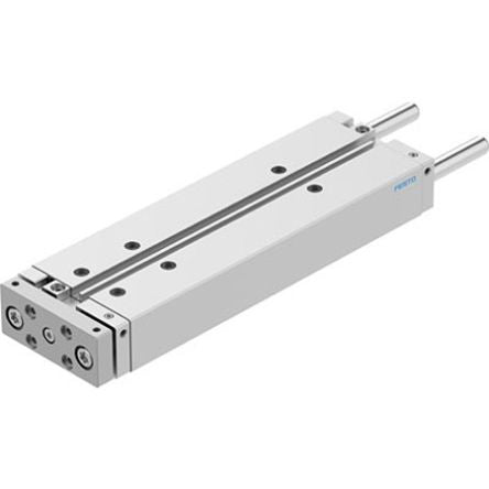 Festo Pneumatic Guided Cylinder - DFM-20-200-B-PPV-A-GF, 20mm Bore, 200mm Stroke, DFM Series, Double Acting [DFM-20-200-B-PPV-A-GF]; 343-581