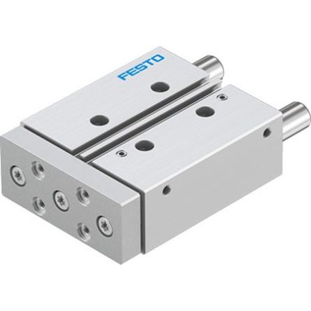 Festo Pneumatic Guided Cylinder - DFM-20-50-P-A-GF-F1A, 20mm Bore, 50mm Stroke, DFM Series, Double Acting [DFM-20-50-P-A-GF-F1A]; 343-588
