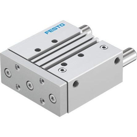 Festo Pneumatic Guided Cylinder - DFM-50-80-P-A-GF-F1A, 50mm Bore, 80mm Stroke, DFM Series, Double Acting [DFM-50-80-P-A-GF-F1A]; 343-592