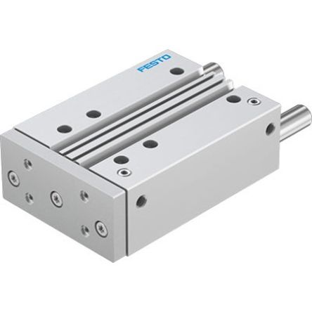 Festo Pneumatic Guided Cylinder - DFM-63-160-P-A-GF-F1A, 63mm Bore, 160mm Stroke, DFM Series, Double Acting [DFM-63-160-P-A-GF-F1A]; 343-595