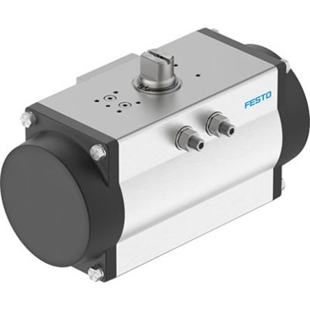 Festo DFPD Series 8 bar Single Action Pneumatic Rotary Actuator, 90° Rotary Angle [DFPD-480-RP-90-RS60-F12-R3-C-VDE2]; 343-617
