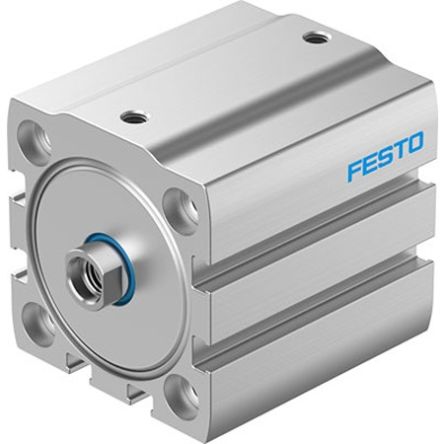 Festo Pneumatic Compact Cylinder - ADN-S-40-35-I-P-A-F1A, 40mm Bore, 35mm Stroke, ADN Series, Double Acting [ADN-S-40-35-I-P-A-F1A]; 343-718