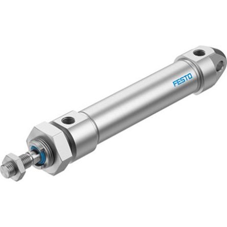 Festo Pneumatic Compact Cylinder - CRDSNU-25-80-P-A, 25mm Bore, 80mm Stroke, CRDSNU Series, Double Acting [CRDSNU-25-80-P-A]; 343-737