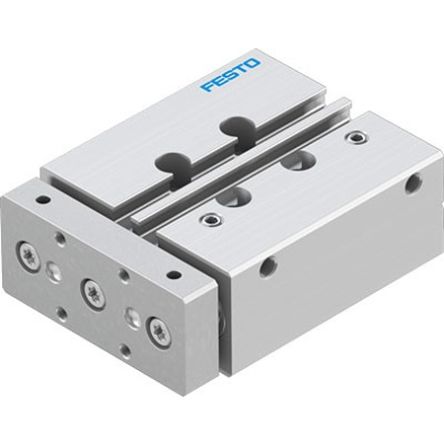 Festo Pneumatic Guided Cylinder - DFM-12-30-P-A-GF-F1A, 12mm Bore, 30mm Stroke, DFM Series, Double Acting [DFM-12-30-P-A-GF-F1A]; 343-785