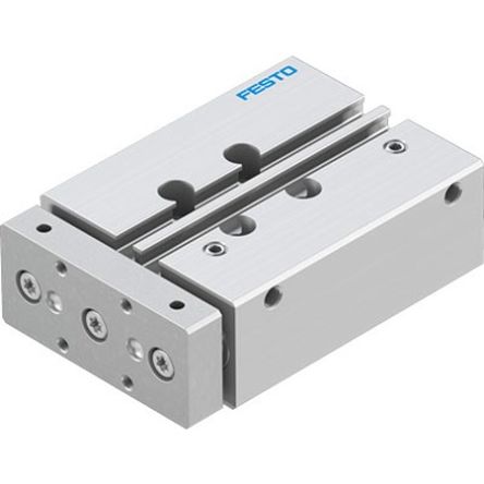 Festo Pneumatic Guided Cylinder - DFM-12-40-P-A-KF-F1A, 12mm Bore, 40mm Stroke, DFM Series, Double Acting [DFM-12-40-P-A-KF-F1A]; 343-787