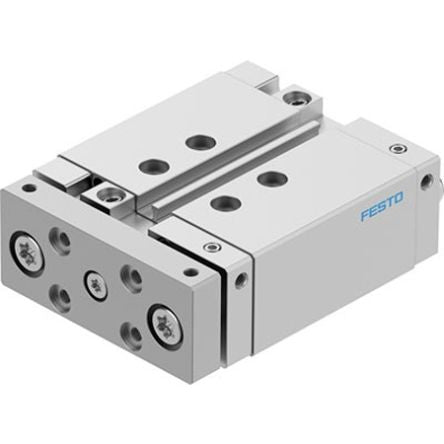 Festo Pneumatic Guided Cylinder - DFM-20-30-B-PPV-A-GF, 20mm Bore, 30mm Stroke, DFM Series, Double Acting [DFM-20-30-B-PPV-A-GF]; 343-807
